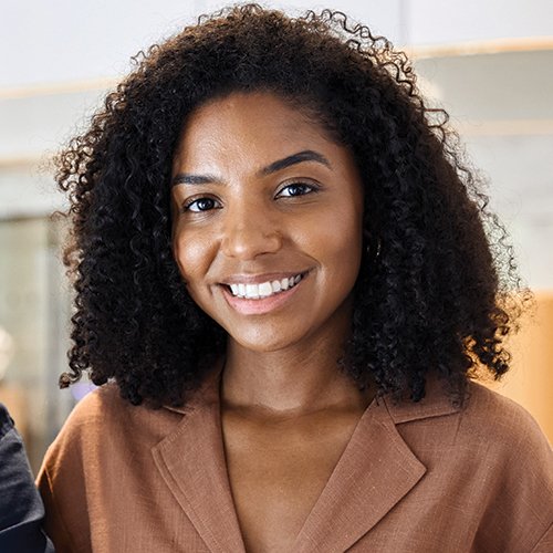 Headshot of a smiling woman