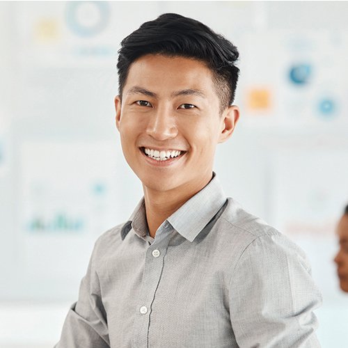 Smiling profile photo of an employer