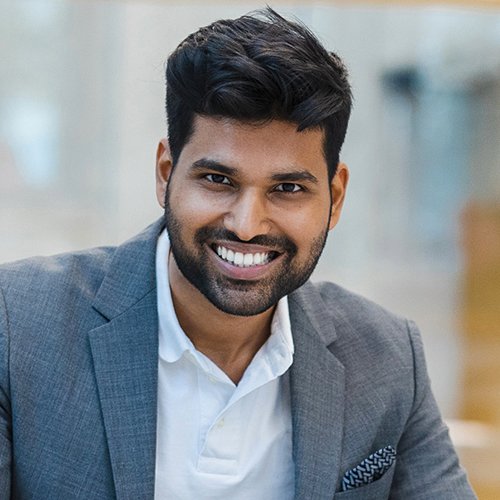 Smiling headshot of an employee
