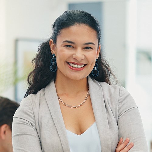 Headshot of a woman smiling