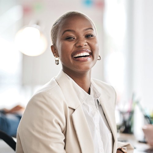 Headshot of a mentor smiling