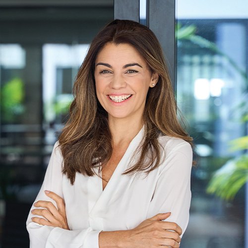 Headshot of a smiling employer